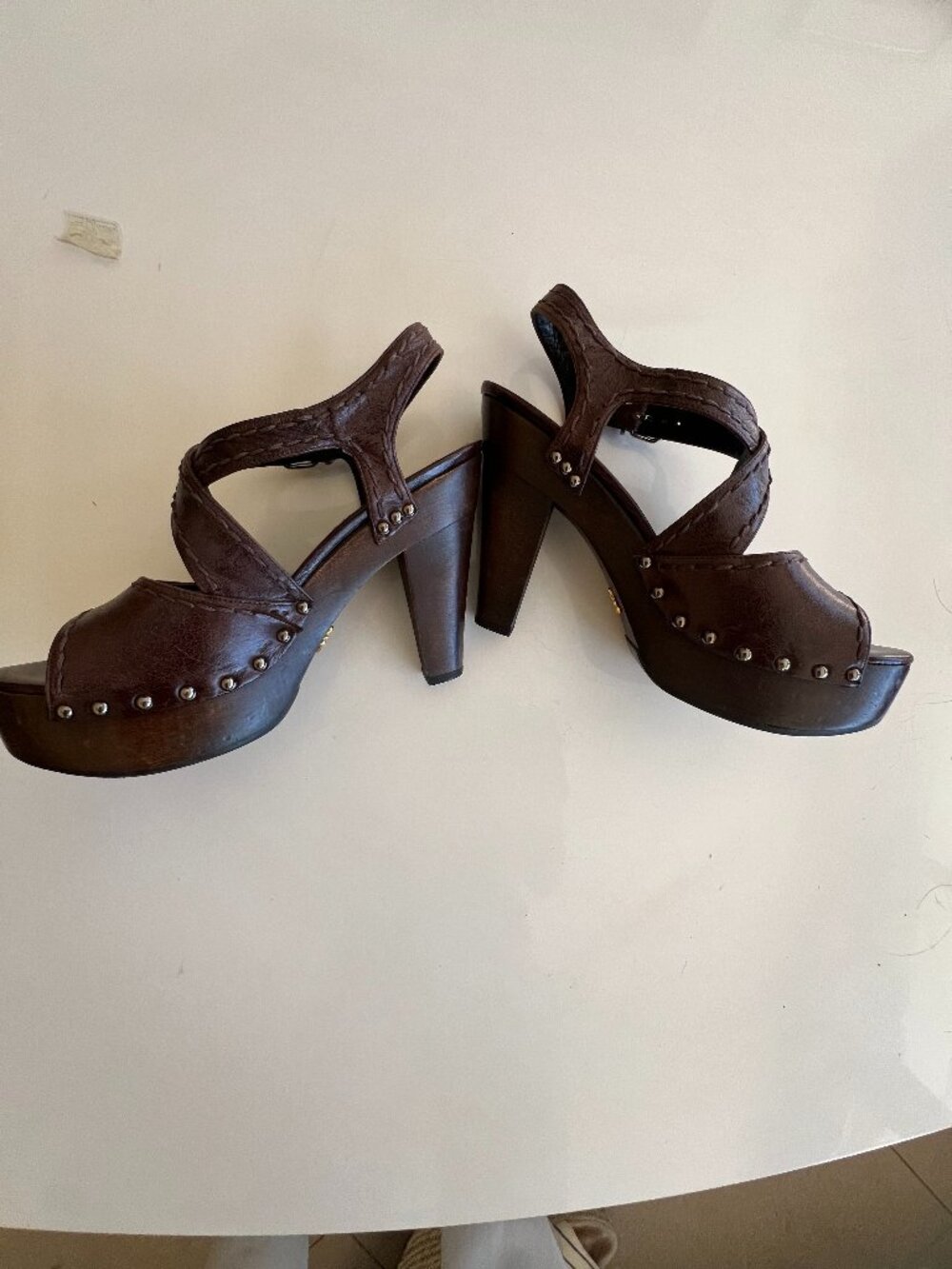 Prada Clog LIke Heels size 39